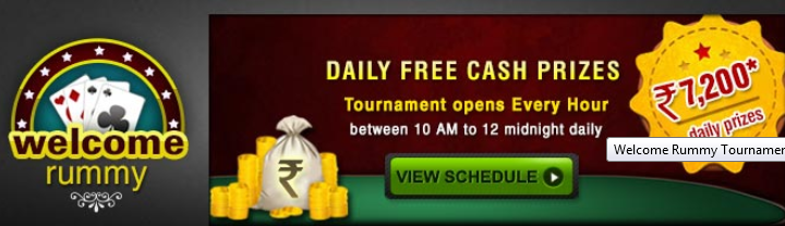 Click Here to Join WelCome Rummy Tournament