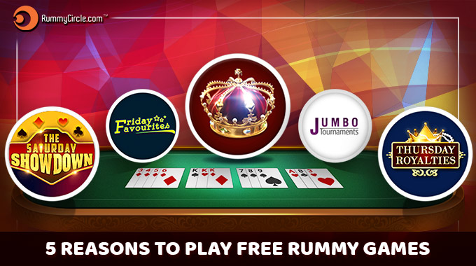5 Reasons To Play Free Rummy Games