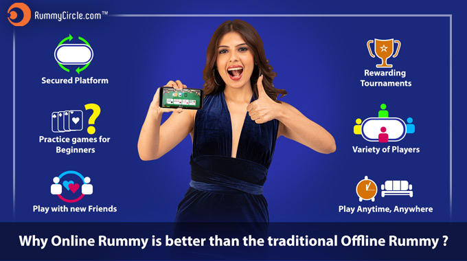 Why Online Rummy Is Better Than The Traditional ‘Offline’ Rummy