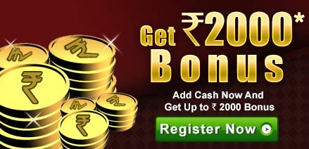 Play Rummy Cash for cash & get Rs. 2000 bonus